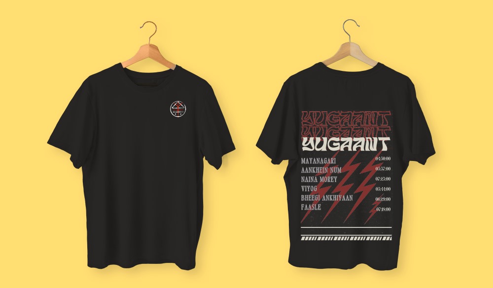 Yugaant setlist tee